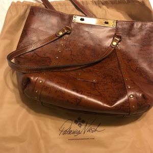 Patricia Nash Map Tote Bag